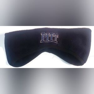 PITT PANTHERS, NCAA HEADBAND One Size, Fleece, NAVY.